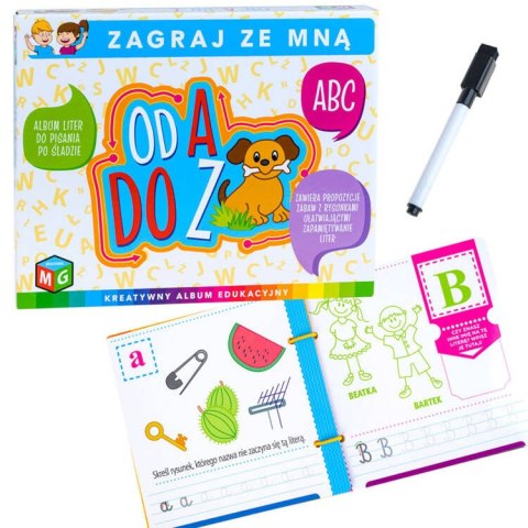 Multigra Od A do Z - Album Edukacyjny do Nauki Pisania KS0011