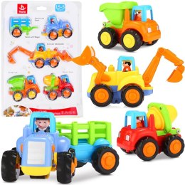 Traktor Koparka Wywrotka z Napędem ZESTAW ZA0020