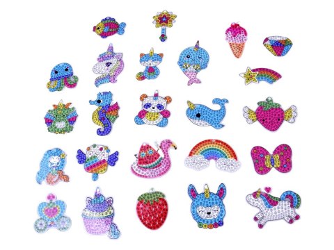 Zrób to sam DIY Bajkowa wyklejanka - HAFT diamentowy - breloczki ZA6021