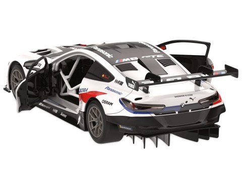 Rastar BMW M8 GTE model 1:18 do złożenia - auto zdalnie sterowane RC0708
