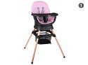 Wielofunkcyjny fotel obracane krzesełko do karmienia 6w1 dla dzieci ZA5659
