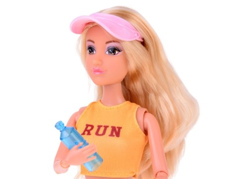 Anlily Lalka SPORTOWIEC Piłka nożna, gimnastyka, bieganie, takewondo ZA5696