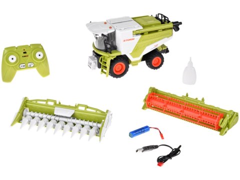 Duży Kombajn sterowany do zboża kukurydzy DYM światło dźwięk pilot RC0716