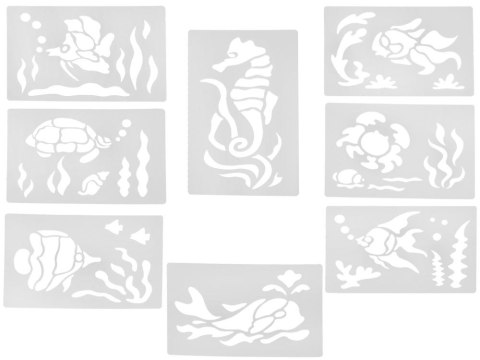 Kreatywny zestaw plastyczny AIRBRUSH - pompka pisaki i szablony ZA5710