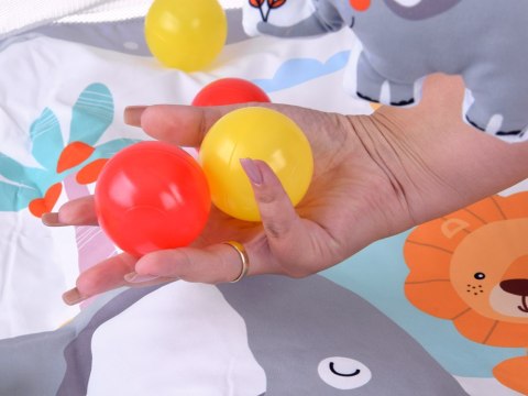 Mata Edukacyjna kolorowy Kojec Plac zabaw kolorowe Piłki Zabawki ZA5823