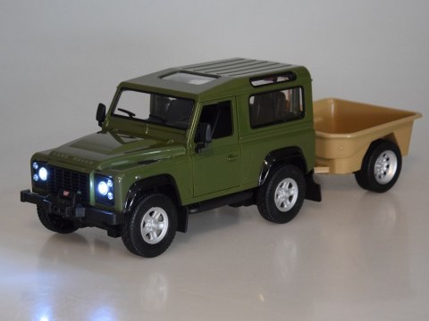 Rastar auto zdalnie sterowane Land Rover Defender 1:14 pilot ośw RC0712