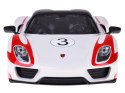 Rastar auto zdalnie sterowane Porsche 918 Spyder 1:14 pilot ośw RC0711