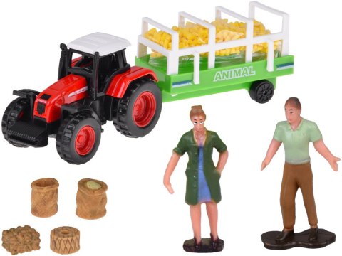 SERIA ZWIERZĘTA FARMA Zestaw WIATRAK młyn 101ele figurki ZA5688