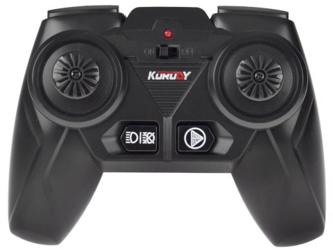 Sterowany Traktor na pilota z przyczepą i chwytakiem bale drewna RC0719