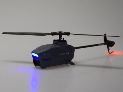 Zdalnie sterowany Futurystyczny HELIKOPTER Scout - nowoczesny design RC0724