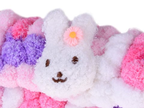 Zestaw kreatywny Zrób to sam - Puszysta pomponiasta TOREBKA DIY ZA5814