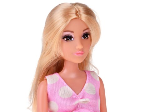 Zestaw rodzina lalek tata mama lalka w ciąży bobas noworodek ZA5700