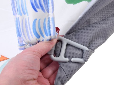 Duża Mata edukacyjna dla dziecka + Karty kontrastowe gryzaki zabawki ZA5911