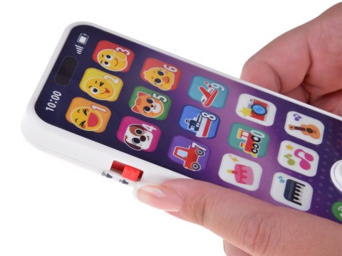 Interaktywny telefon SMARTPHONE dla malucha z muzyką i dźwiękami ZA5872
