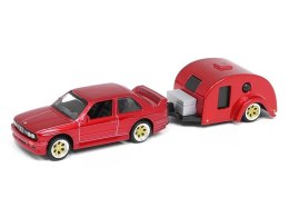 Maisto Licencjonowane Auto Metalowe BMW M3 1988 Przyczepa kempingowa ZA5967