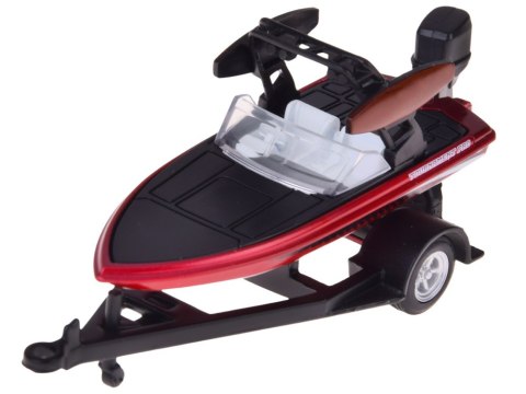 Maisto Licencjonowane Auto metalowe Chevrolet K5 Blazer + łódź 1:64 ZA5964