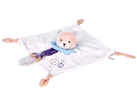 Milutka Przytulanka MIŚ z kocyk i gryzak prezent dla niemowlaka ZA5879