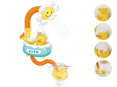 Zabawka Prysznic do kąpieli dla dzieci uroczy Kwiatuszek i Kaczuszka ZA5928