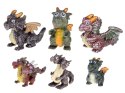 Zestaw Figurek Bajkowe Smoki 6 szt. Magiczne Stworzenia ZA5883