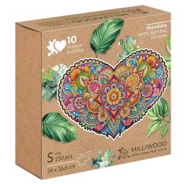Alexander Mandala MIŁOŚCI z miłością - drewniane puzzle 150 ele ZA6079