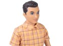 Anlily Lalka chłopak BRUNET Paulo w koszuli i ciemnych spodniach ZA6006 B