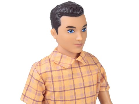 Anlily Lalka chłopak BRUNET Paulo w koszuli i ciemnych spodniach ZA6006 B