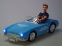 Autko na pilota Retro Cadillac Lalka Stylowy kierowca Ken RC0746