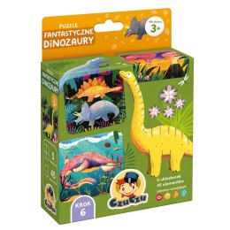 CzuCzu Puzzle Fantastyczne Dinozaury 3+ ZA6096