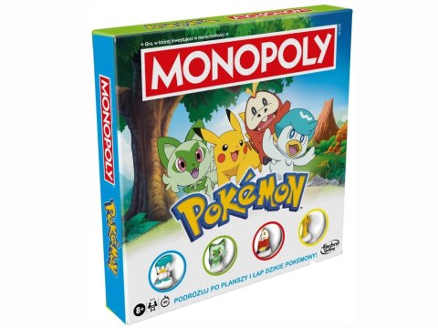 Hasbro Planszowa gra Monopoly: Pokemon - 4 figurki pionki GR0785