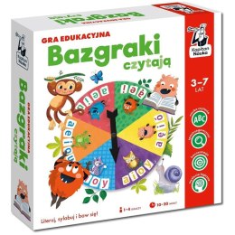 Kapitan Nauka Bazgraki czytają. Gra edukacyjna GR0816