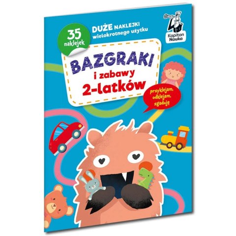 Kapitan Nauka Bazgraki i zabawy 2-latków KS1193