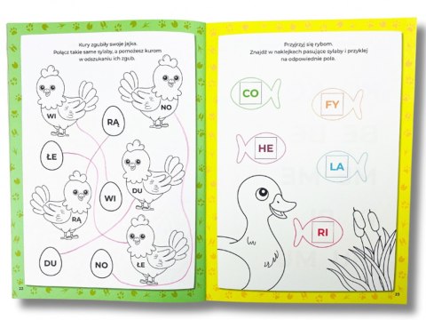 Kapitan Nauka Kolorowanka sylabowa. Na wsi KS1211