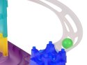 Kolorowy Tor kulkowy Marble Run DIY z wyrzutnią 58-ele ZA5979