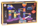 Kolorowy Tor kulkowy Marble Run DIY z wyrzutnią 58-ele ZA5979