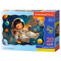 Puzzle 20-elementów MAXI Little Astronaut C-02450
