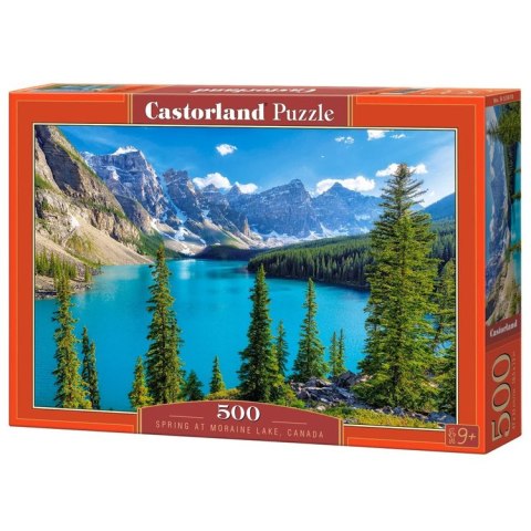 Puzzle 500-elementów Spring at Moraine Lake, Canada B-53810
