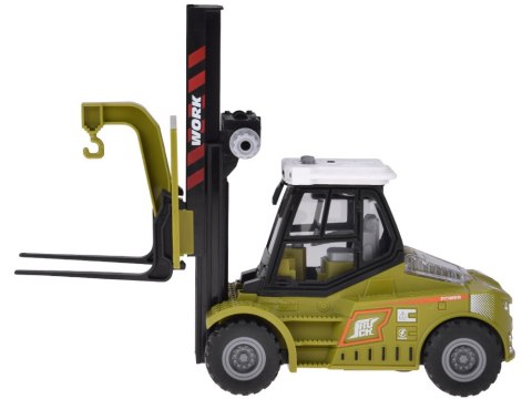WÓZEK WIDŁOWY z ruchomymi widłami + efekty świetlne i dźwiękowe ZA5978