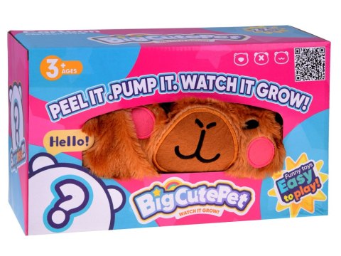 Wielka pluszowa Piłka maskotka urocze zwierzątko 45cm Kapibara ZA5975