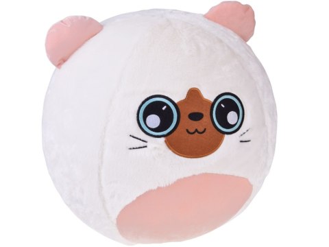 Wielka pluszowa Piłka maskotka urocze zwierzątko 45cm Kotek ZA5976