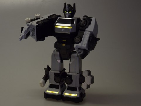 Zabawka Robot Magnetyczny Transformer 2w1- duża figurka - akcesoria ZA6009