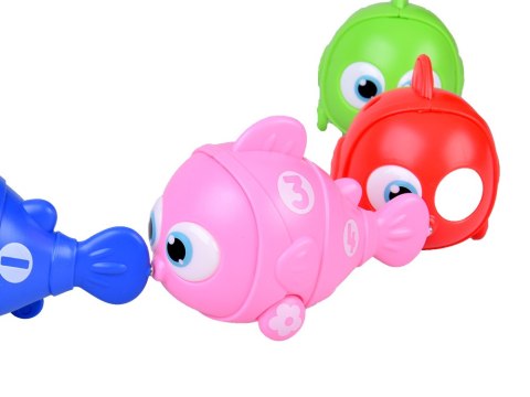 Zestaw Interaktywna RODZINA RYBEK + wędka i łowienie na magnes ZA6016