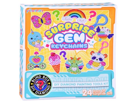 Zrób to sam DIY Bajkowa wyklejanka - HAFT diamentowy - breloczki ZA6021