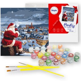 Malowanie po numerach 40 x 40 cm KHO8352 Noc Bożego Narodzenia AP0099