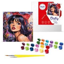 Malowanie po numerach 40 x 40 cm KHO8601 Nowoczesna Królewna Śnieżka AP0101