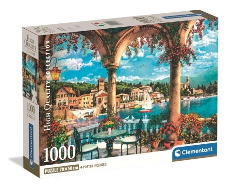 Puzzle 1000 Balcony View Of Lake Como