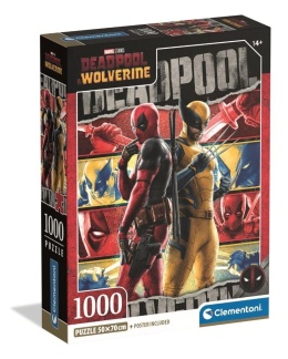 Puzzle 1000 Compact Deadpool&Wolverine