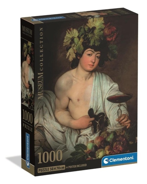 Puzzle 1000 Museum Caravaggio, Bacchus