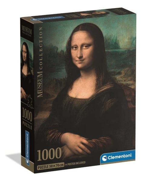 Puzzle 1000 Museum Leonardo - Gioconda