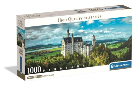 Puzzle 1000 Panorama The Neuschwanstein Castle