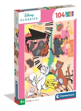 Puzzle 104 Super Kolor Aristocats